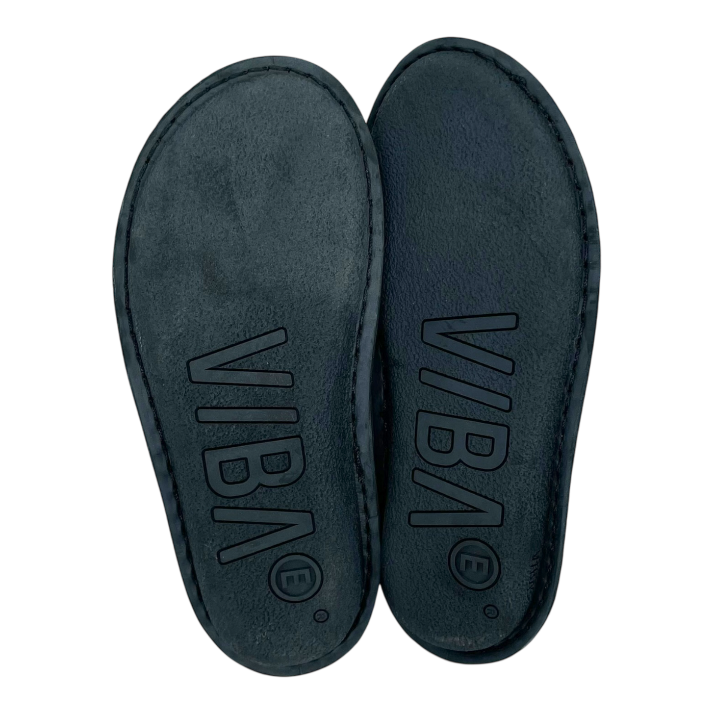 VIBAe Roma leather slippers, preto black | 38