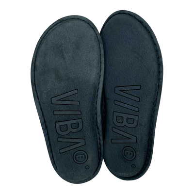 VIBAe Roma leather slippers, preto black | 38
