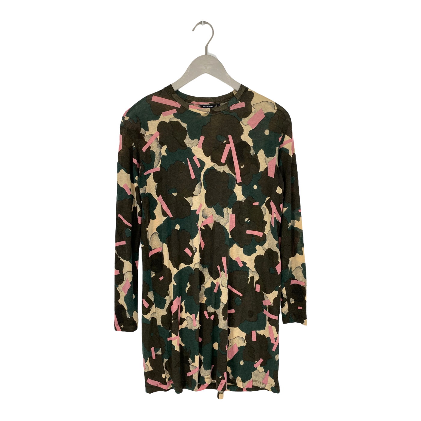 Marimekko chanet wool mix dress, multicolor | woman XS