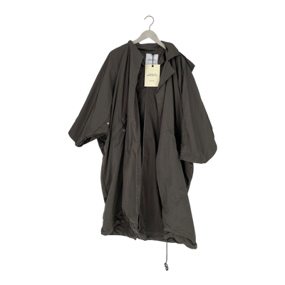 Embassy of Bricks and Logs venice trench jacket, black olive | woman S