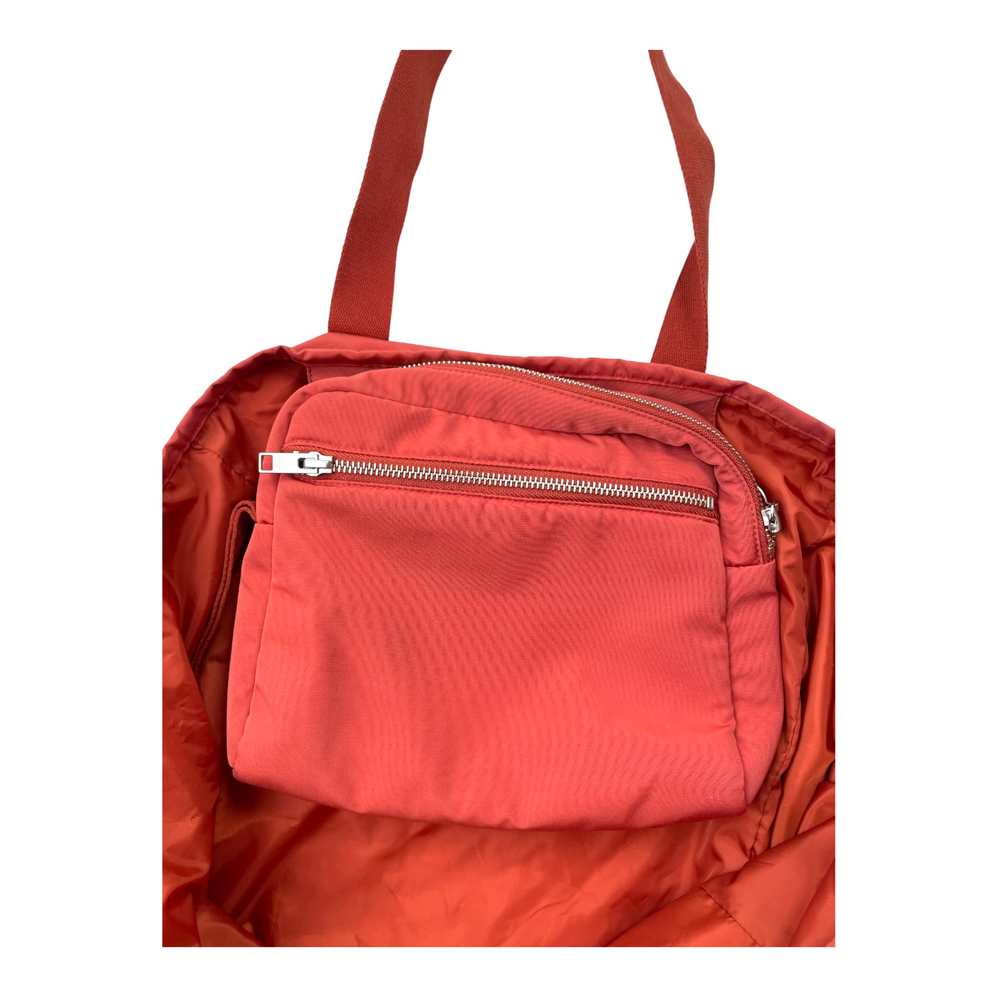 Embassy of Bricks and Logs turin orga bag, burnt red