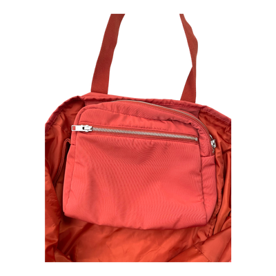 Embassy of Bricks and Logs turin orga bag, burnt red