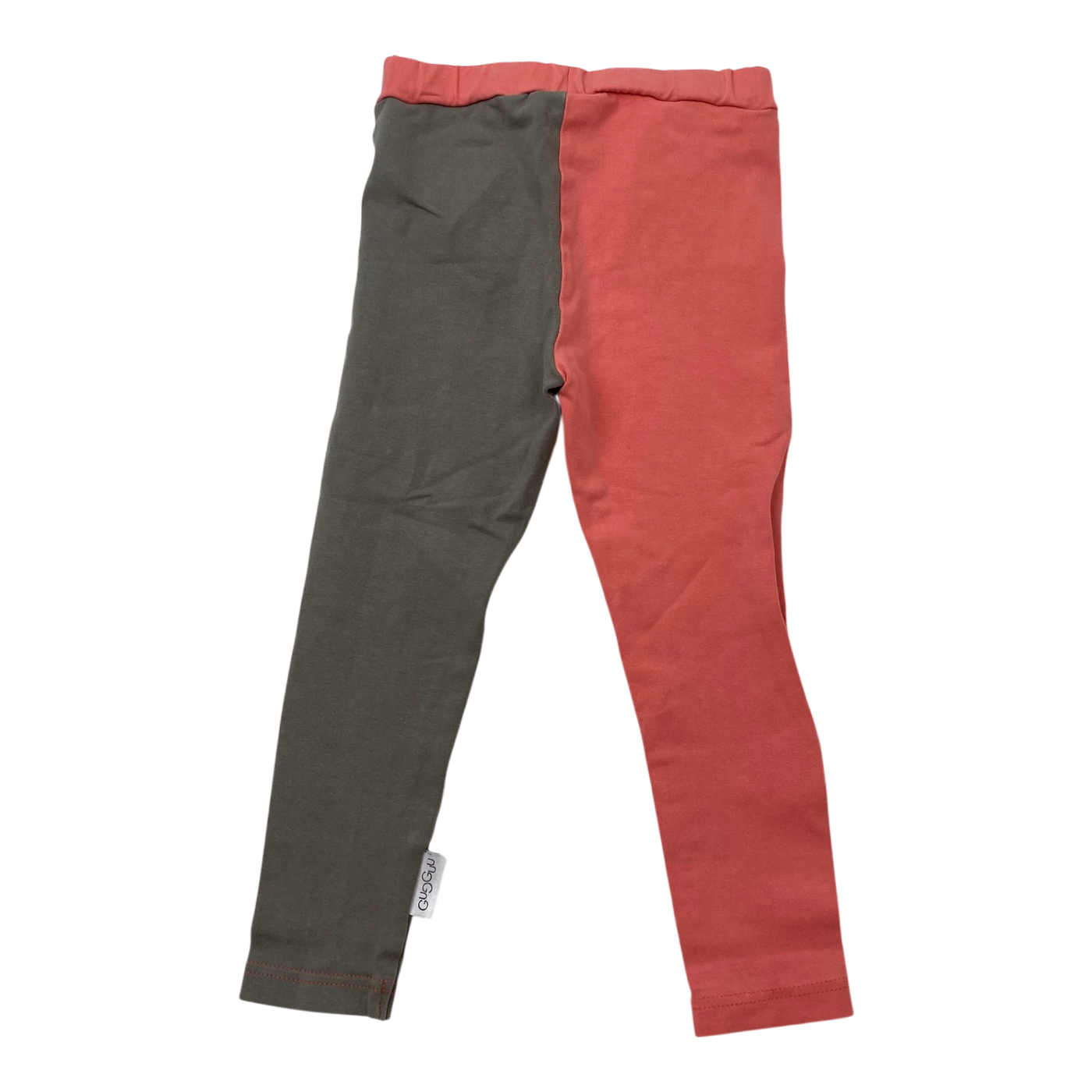 Gugguu block leggings, pink / grey | 86cm