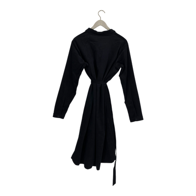 Papu corduroy shirt dress, black | woman XL