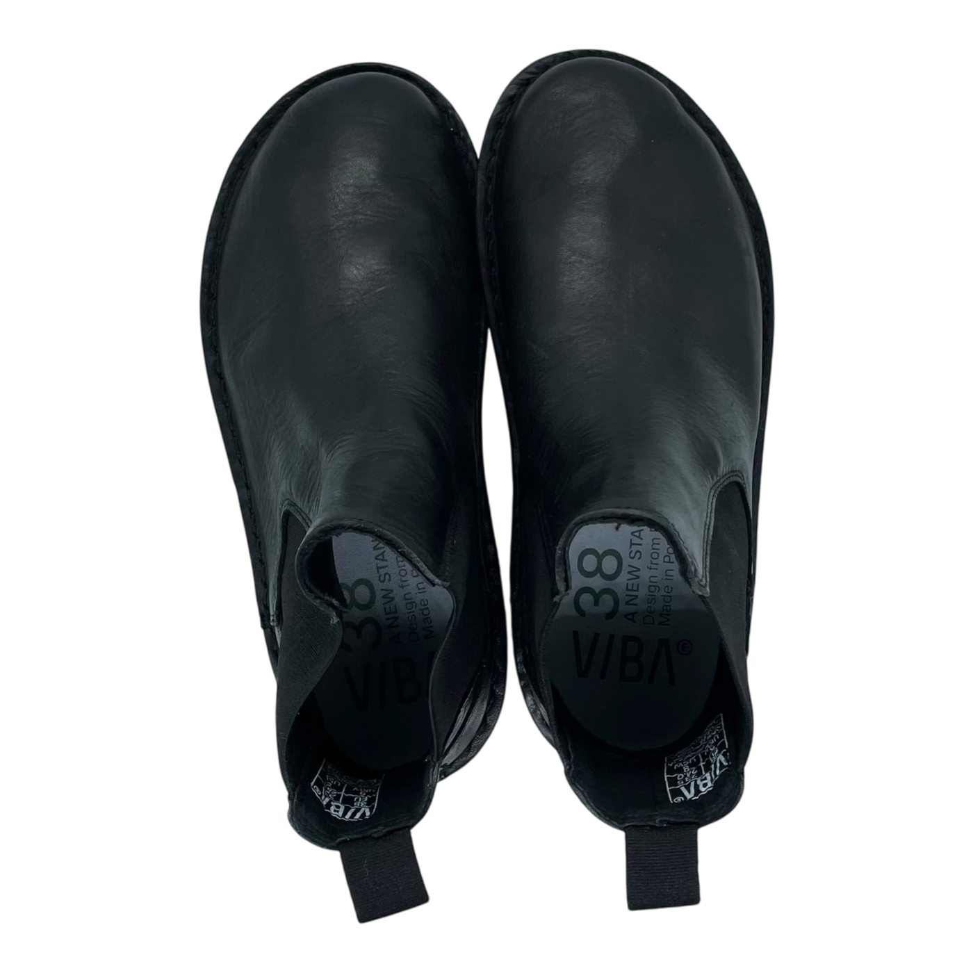 VIBAe Helsinki leather boots, preto black | 38
