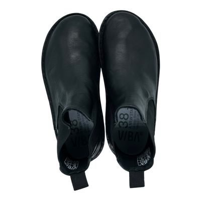 VIBAe Helsinki leather boots, preto black | 38