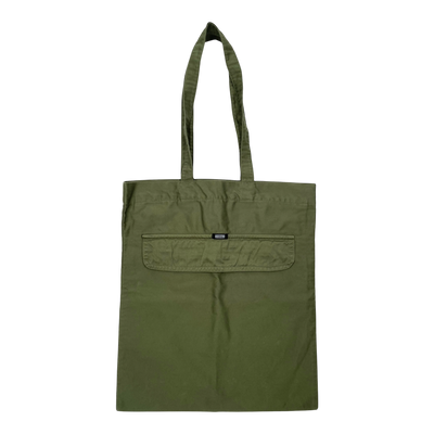 R-collection canvas bag, green