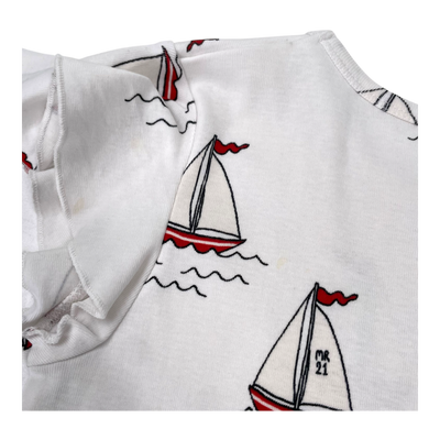 Mini Rodini dress, sailboat | 128/134cm