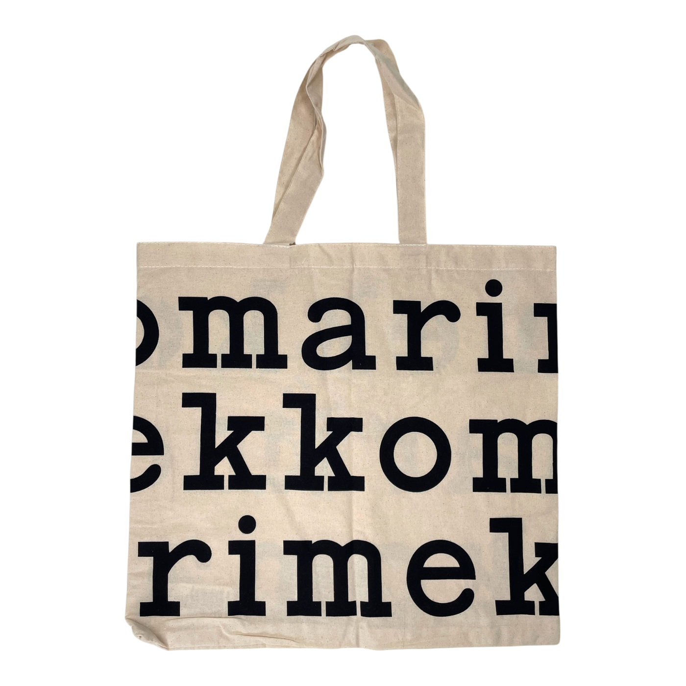 Marimekko logo bag, black | onesize