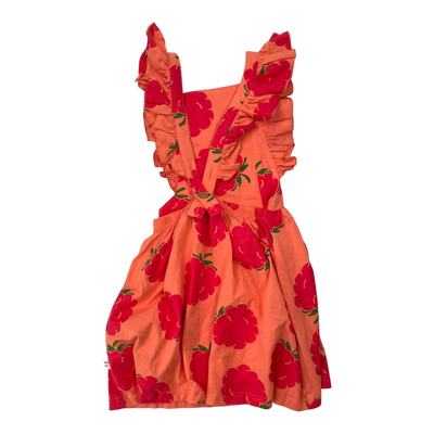 Tolles ärmelloses Rüppkleid, Blume | 110/116 cm