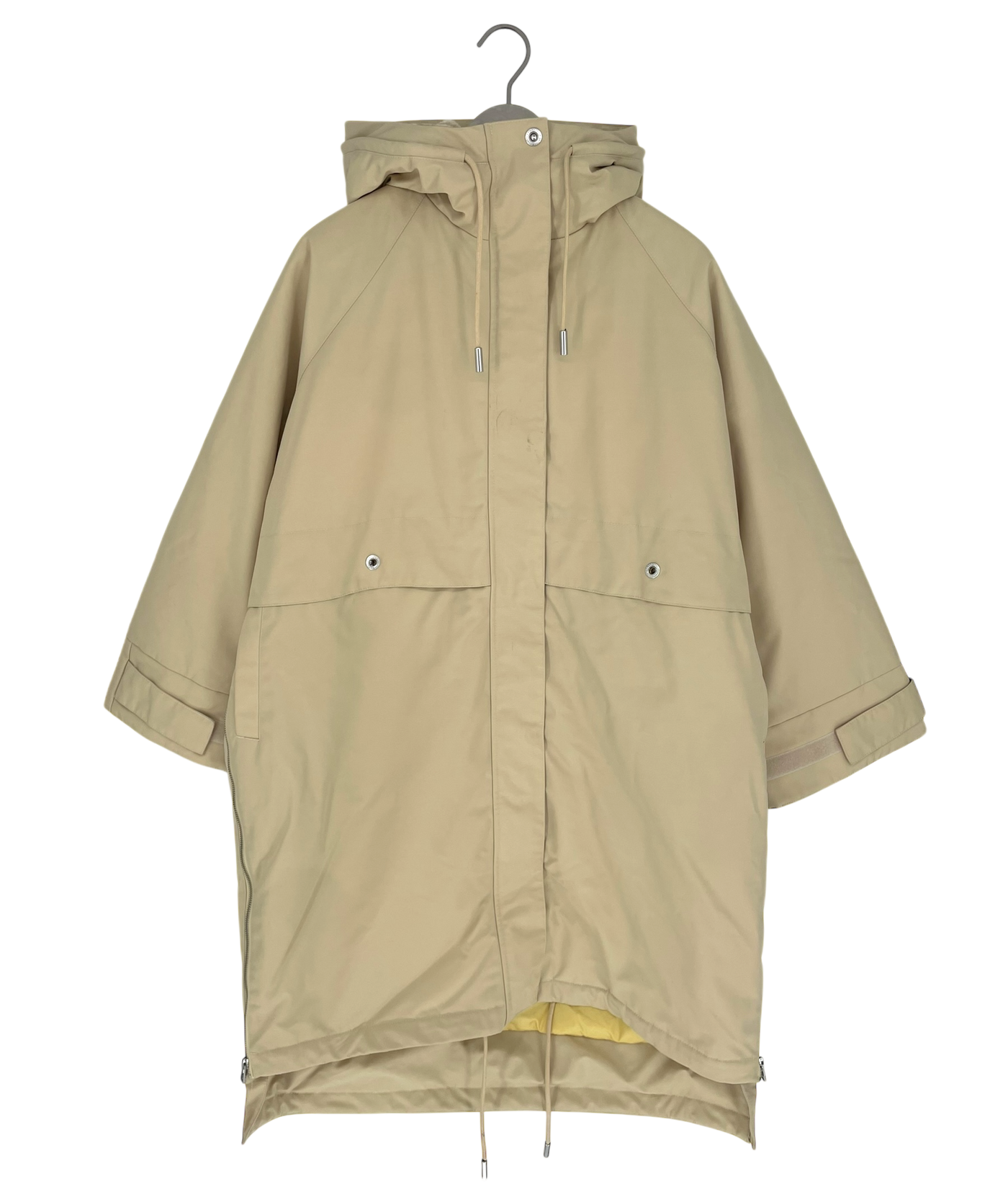Embassy of Bricks and Logs montenegro parka jacket, butter yellow | unisex S