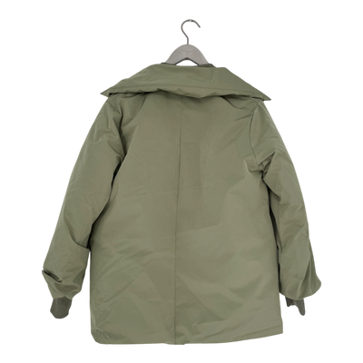 Embassy of Bricks and Logs avalon puffer jacket, pale olive | unisex S