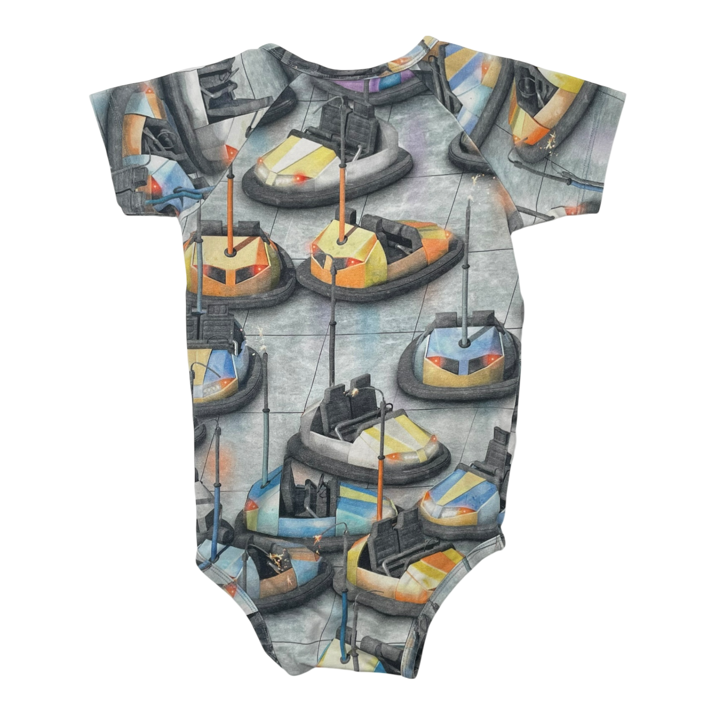 Molo t-shirt romper, bumber cars | 92cm