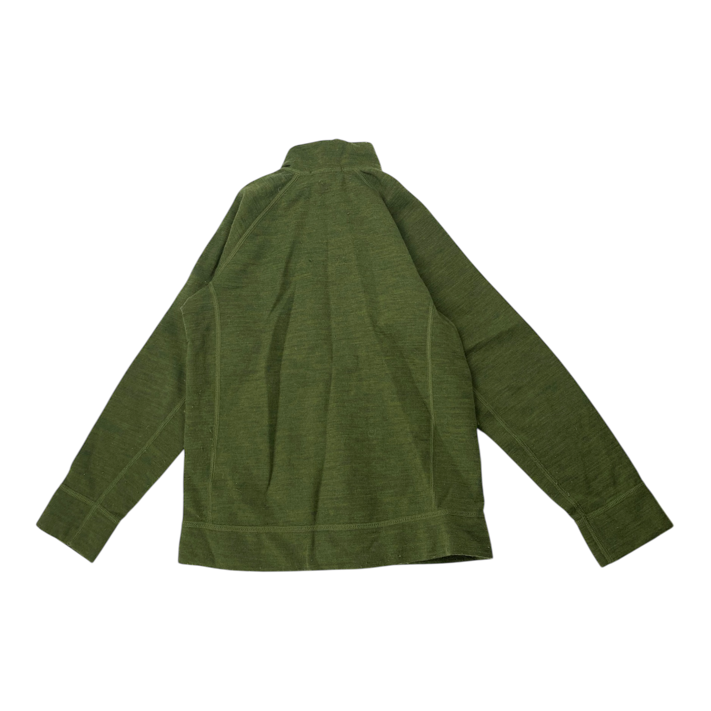 Reima mahti wool zip sweater, forest green | 134cm