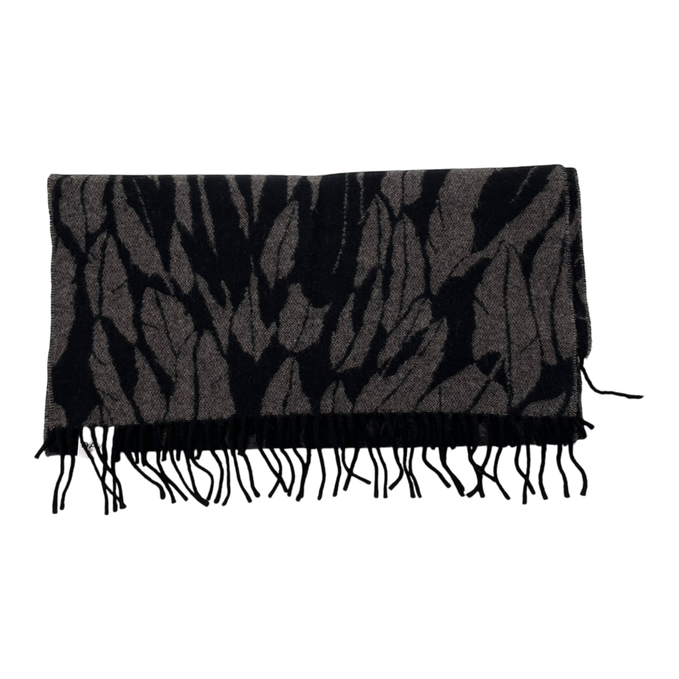 DAY Birger et Mikkelsen wool scarf, black/grey