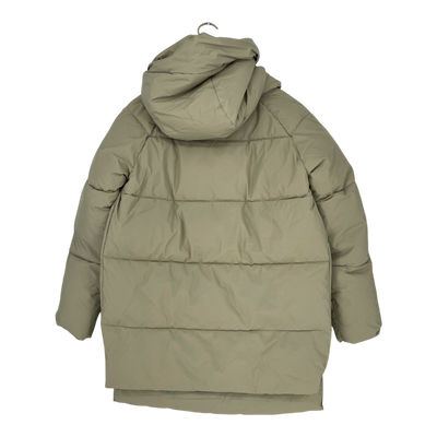Embassy of Bricks and Logs Lyndon puffer jacket, tea green | woman S