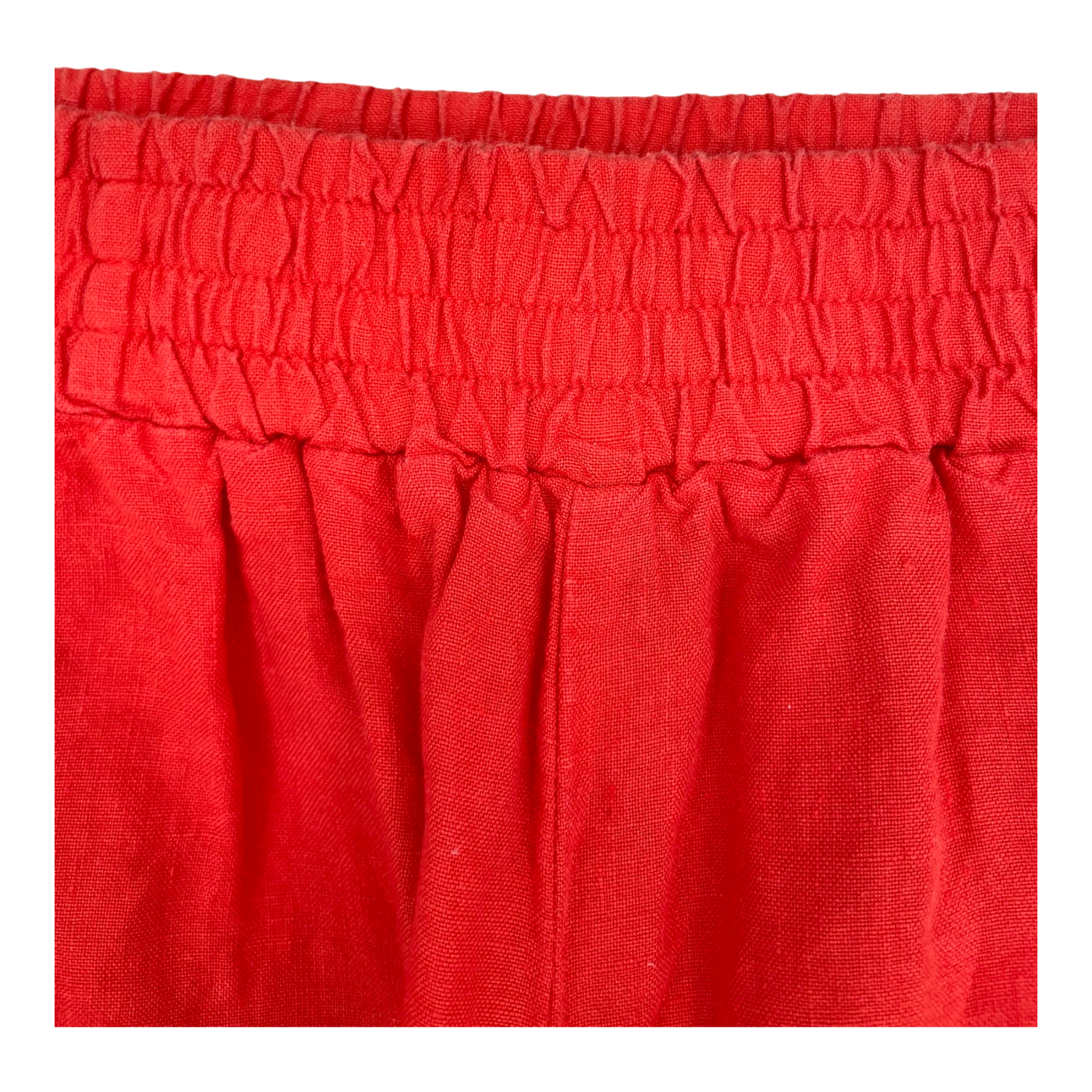 Papu linen culottes, red | woman M