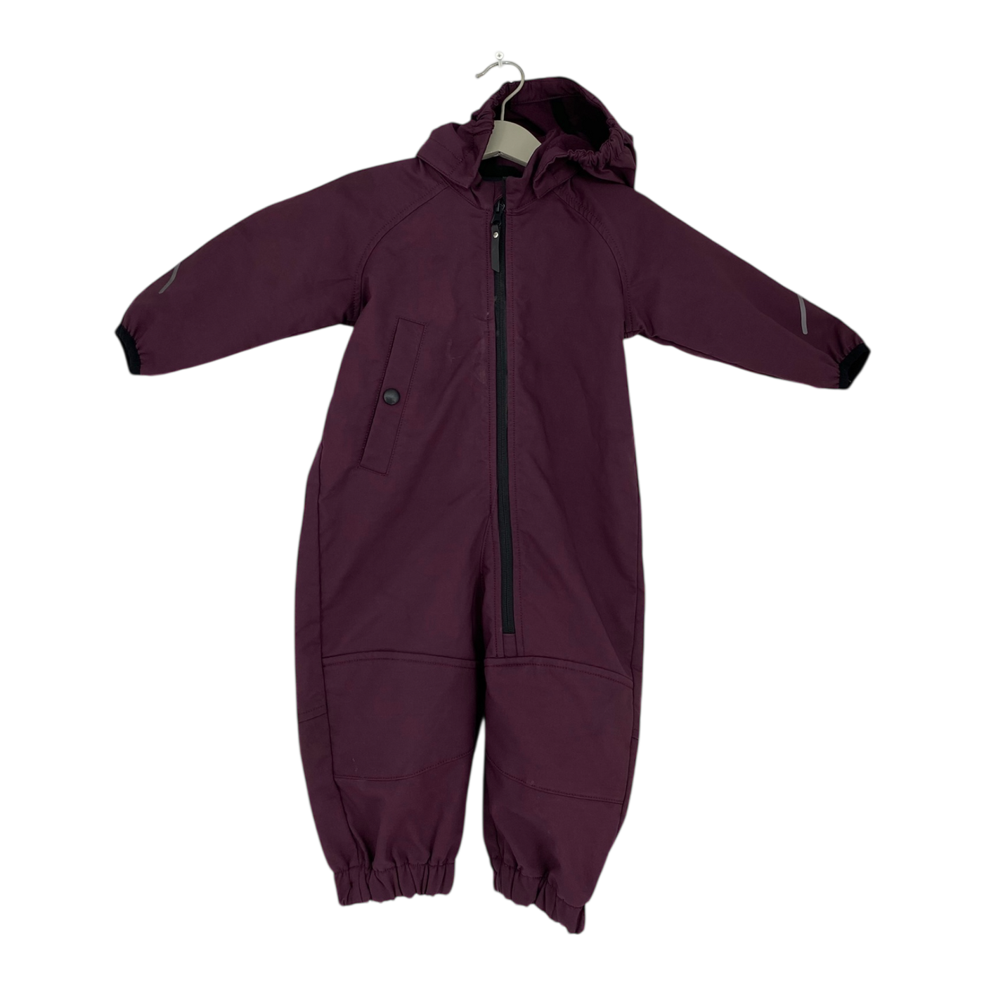 Reima softshell overall, purple | 74cm