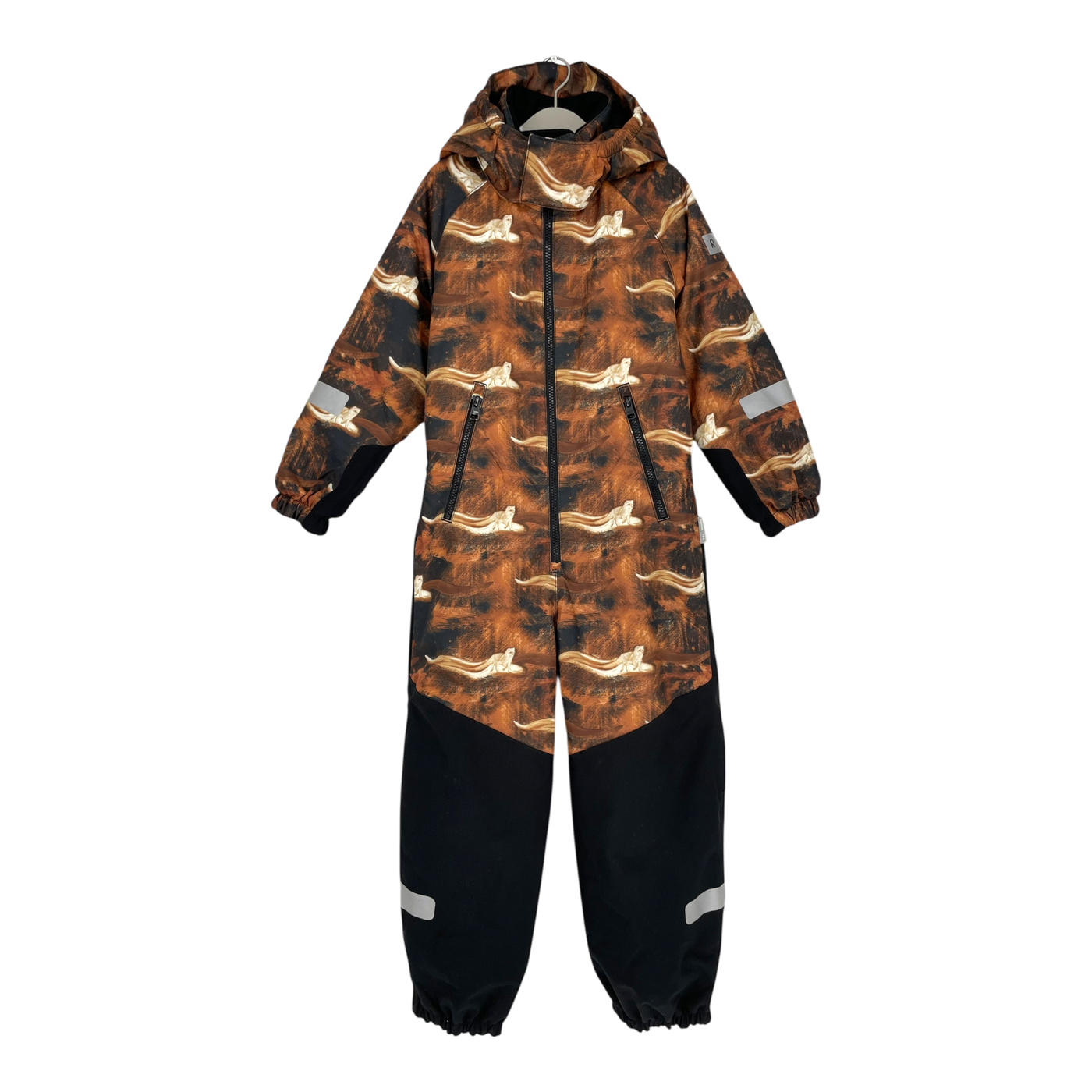 Reima kurikka winter overall, brown/black | 122cm