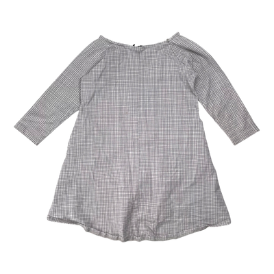 Papu dress, grid | 98/104cm