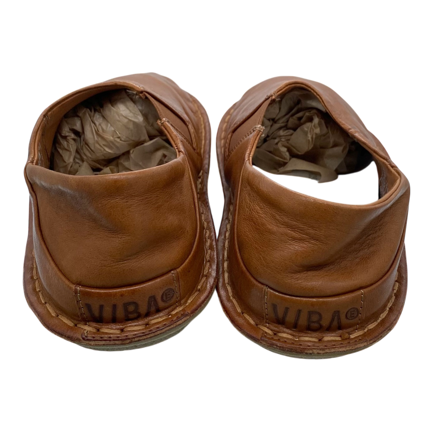 VIBAe Zuma leather shoes, cognac brown | 36
