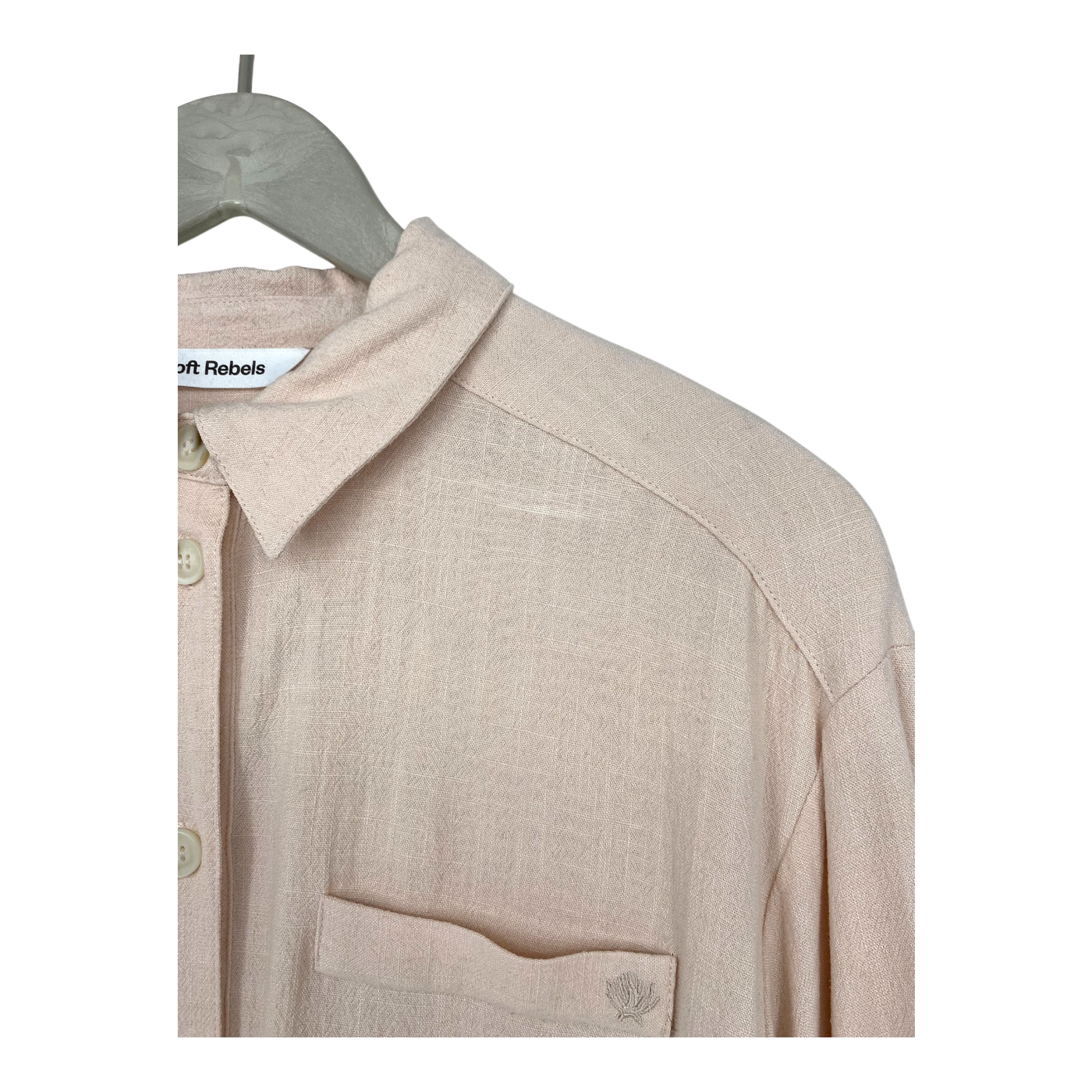 Soft Rebels samantha shirt, pale pink | woman S