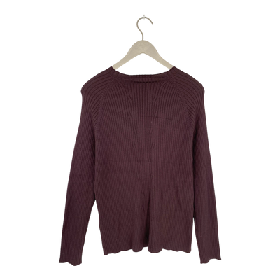 Soft Rebels milena knit sweater, brown | woman XL