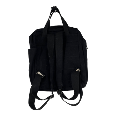 Holzrichter canvas backpack, black