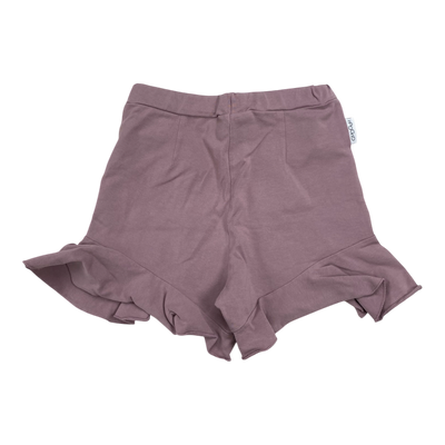 Gugguu frill shorts, lavender | 128cm