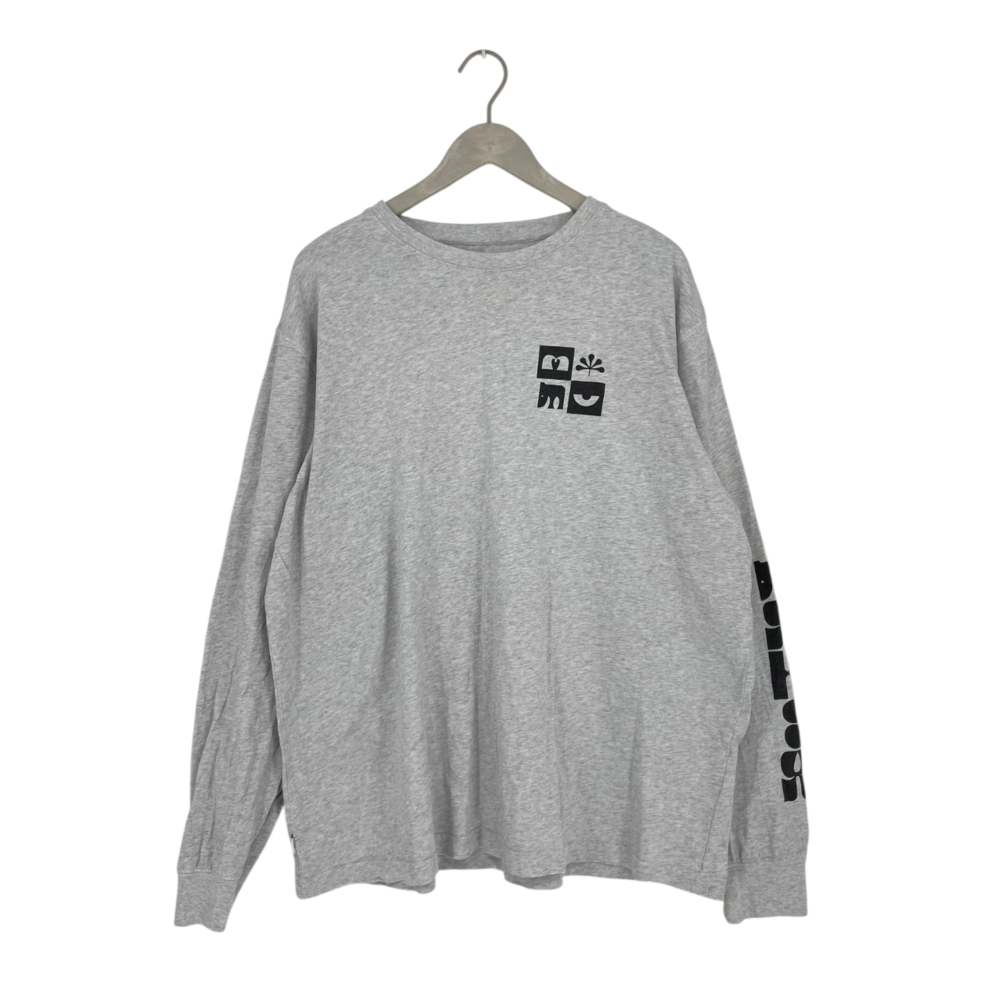 Makia shirt, light grey | unisex 2XL