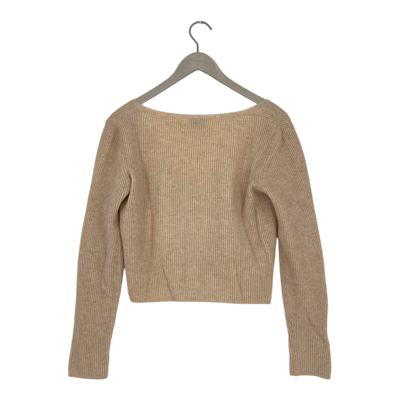 Kaiko cashmere cardigan, beige | woman S