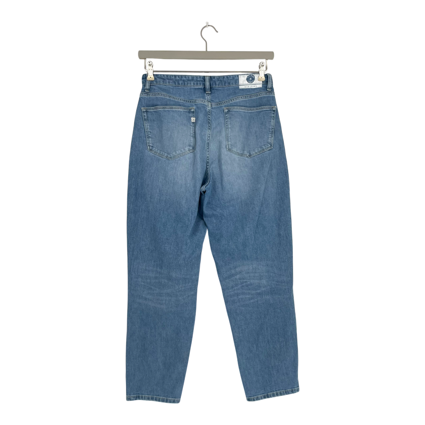 Mud Jeans mams high tapered jeans, denim blue | woman 28/27