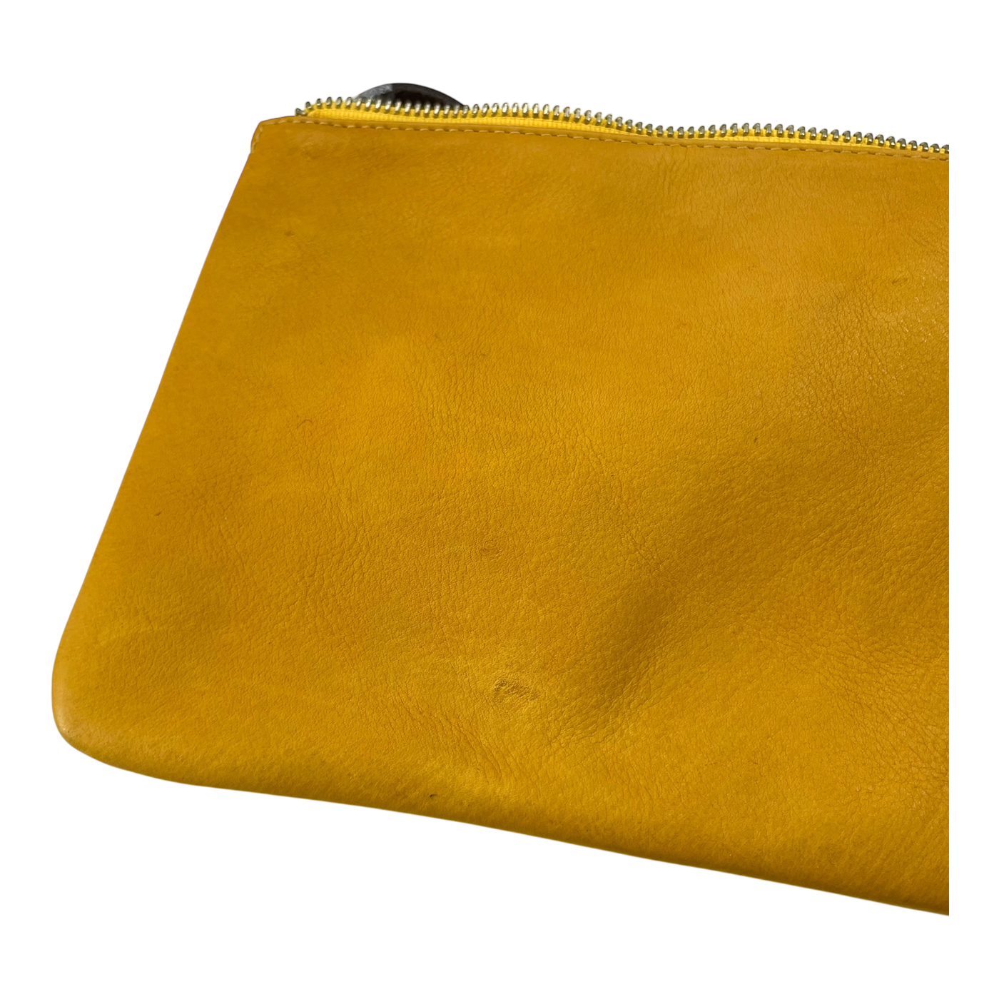 Harold's Bags leather chaza crossbag medium, yellow
