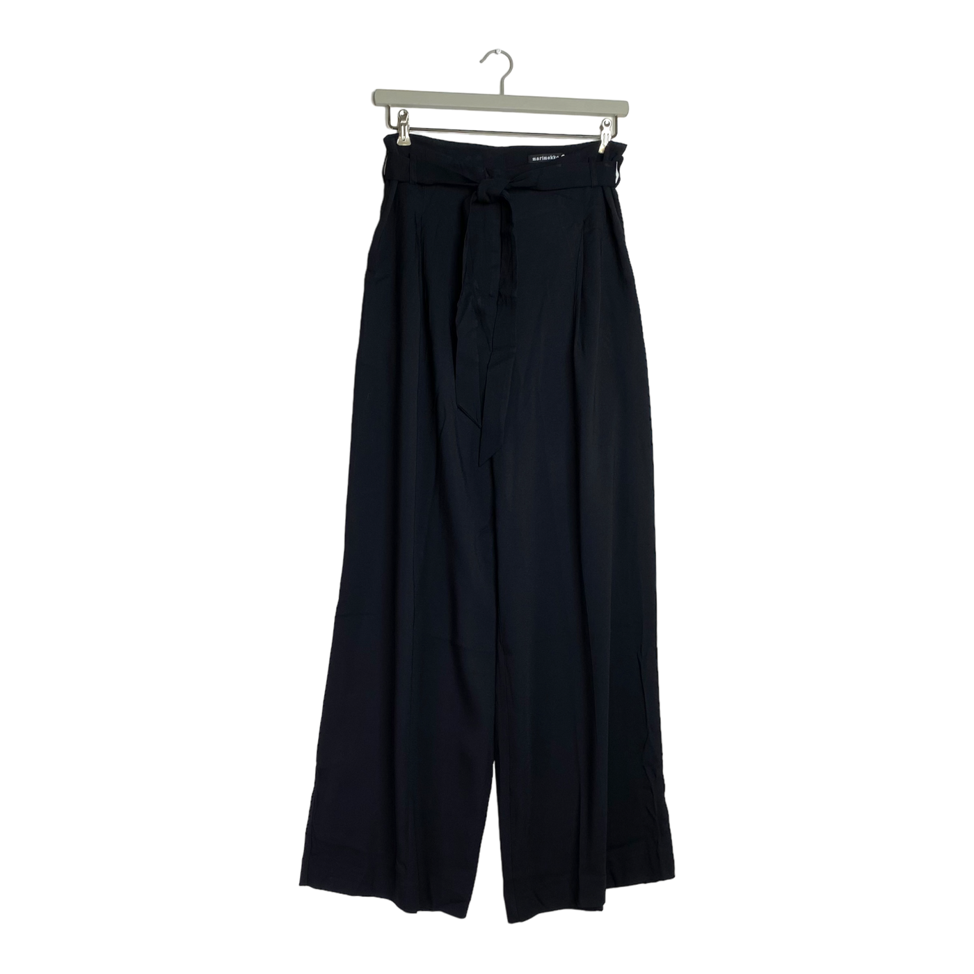 Marimekko kia solid pants, black | woman 44