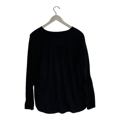 Armedangels woven shirt, black | woman XL