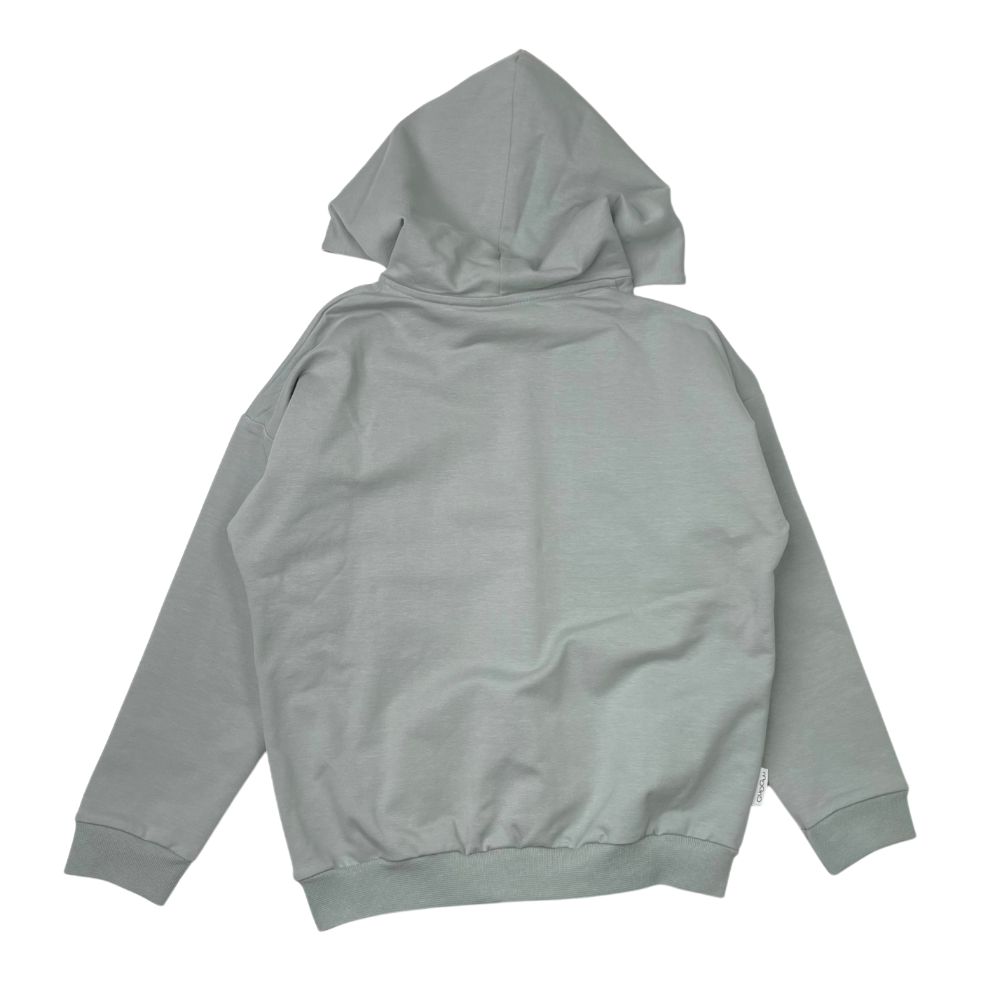 Gugguu basic hoodie, sage green | 116cm