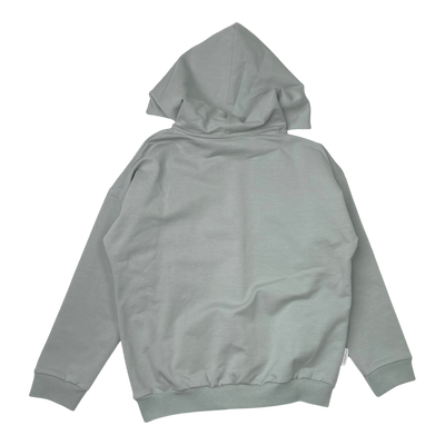 Gugguu basic hoodie, sage green | 116cm