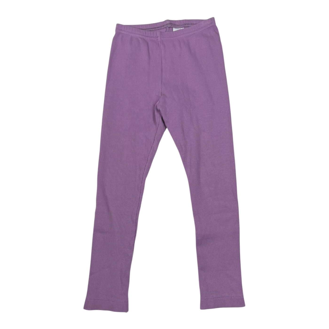 Metsola rib leggings, lavender | 110/116cm