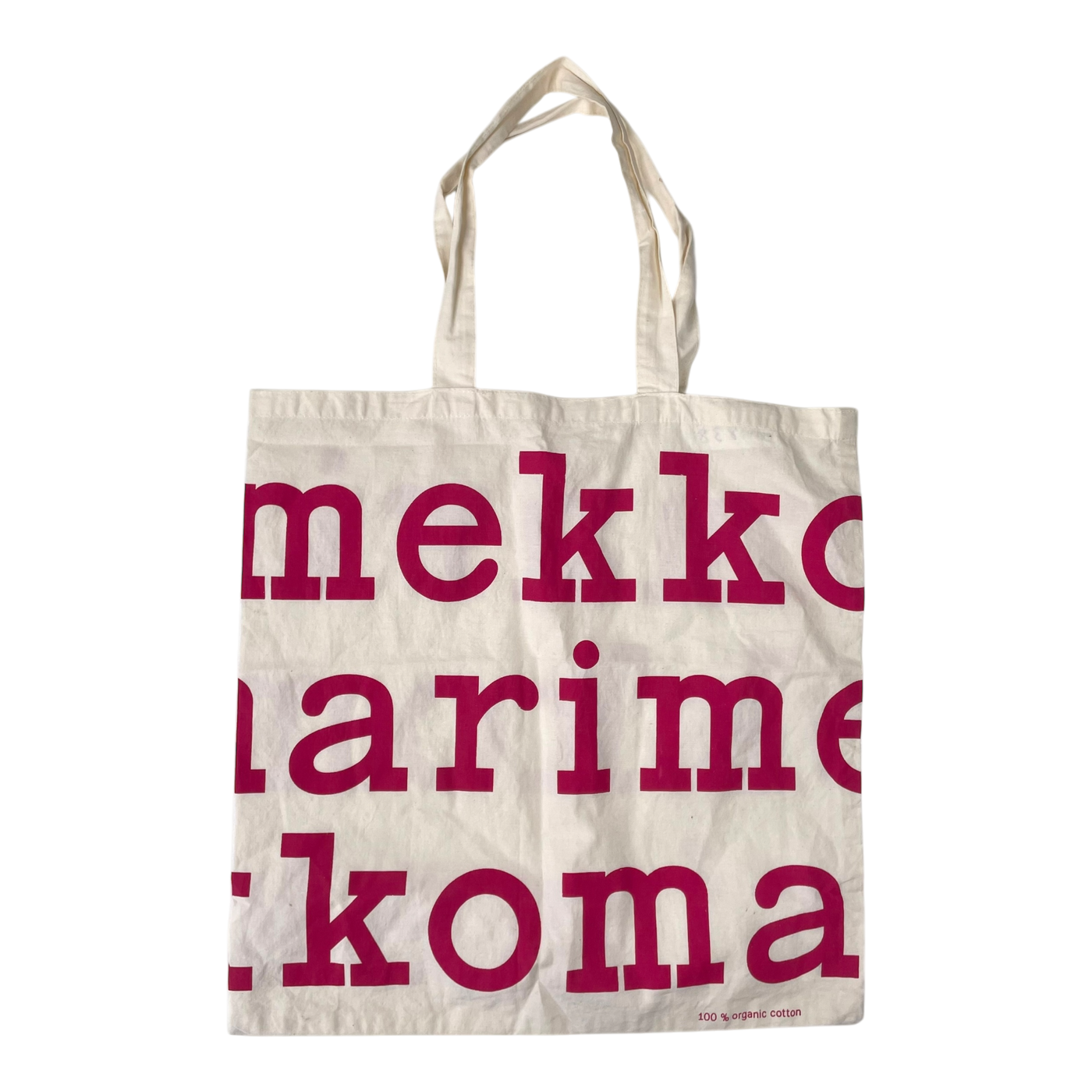 Marimekko logo bag, pink | onesize