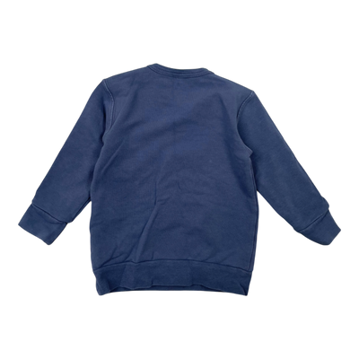 Blaa sweatshirt, seal | 62/68cm