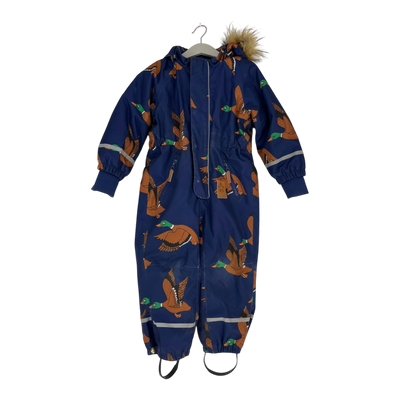 Mini Rodini kebnekaise winter overall, birds | 92cm