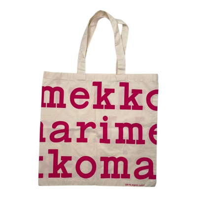 Marimekko logo bag, pink