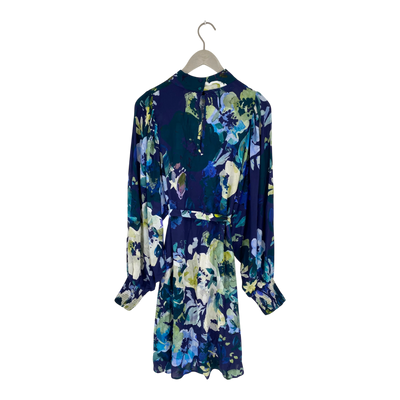 Kaiko puff dress, blue anemone | woman L