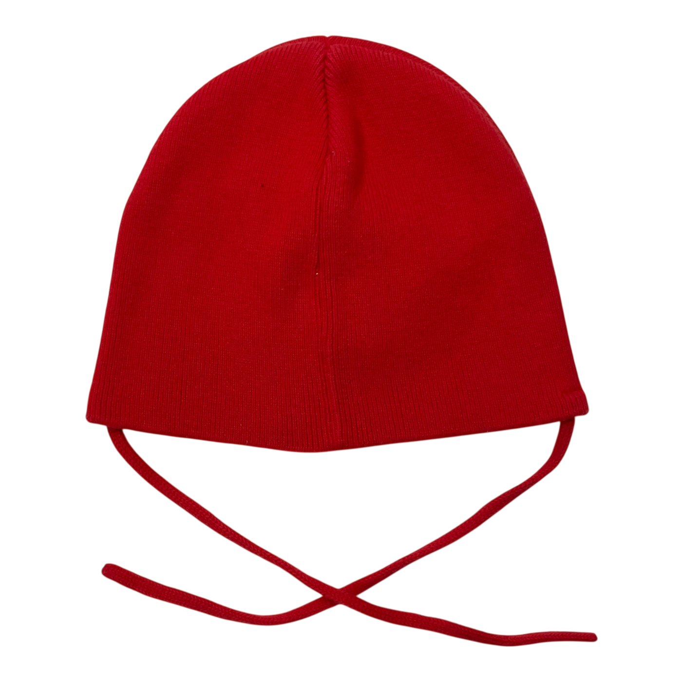 Mini Rodini knitted beanie, red | 44/46cm