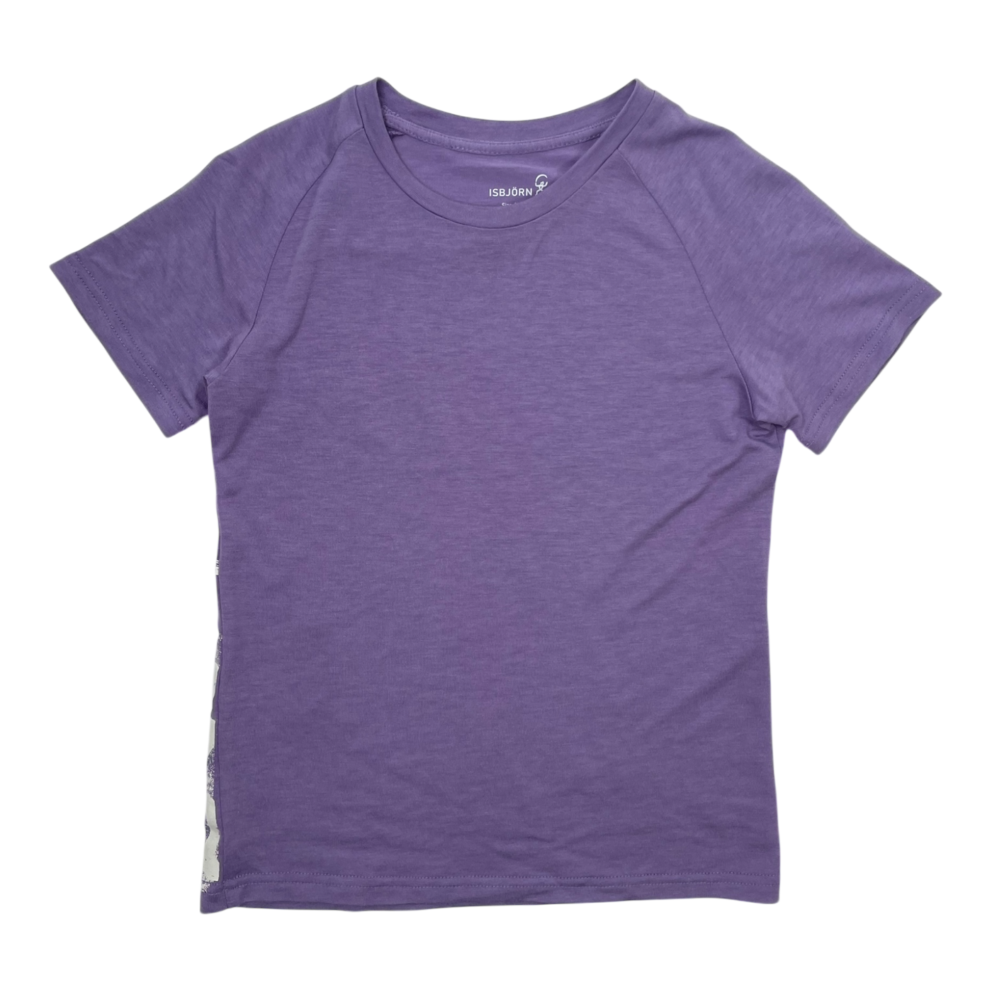 Isbjörn merino blend t-shirt, lavender | 134/140cm