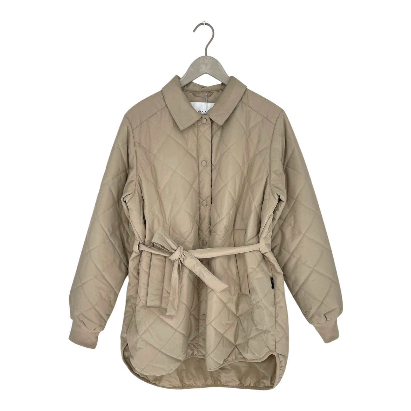 Makia nala quilted jacket, beige | woman M