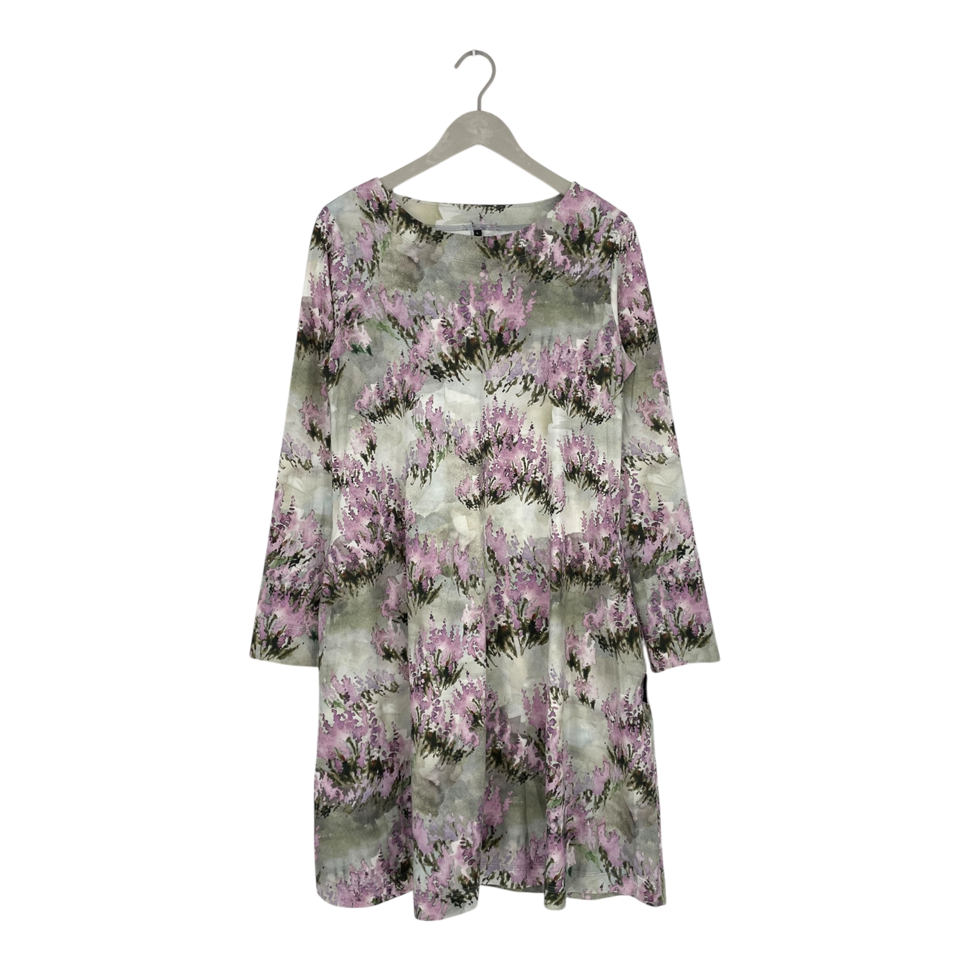 Ommellinen tunic dress, purple abstract | woman L