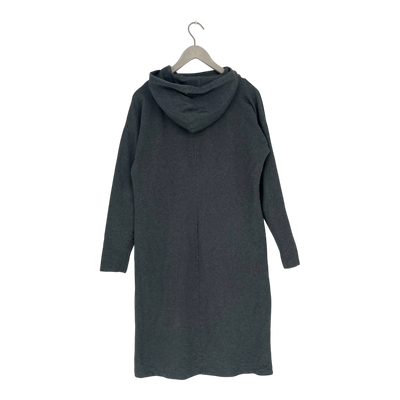 Ommellinen hoodie dress, jet | woman M