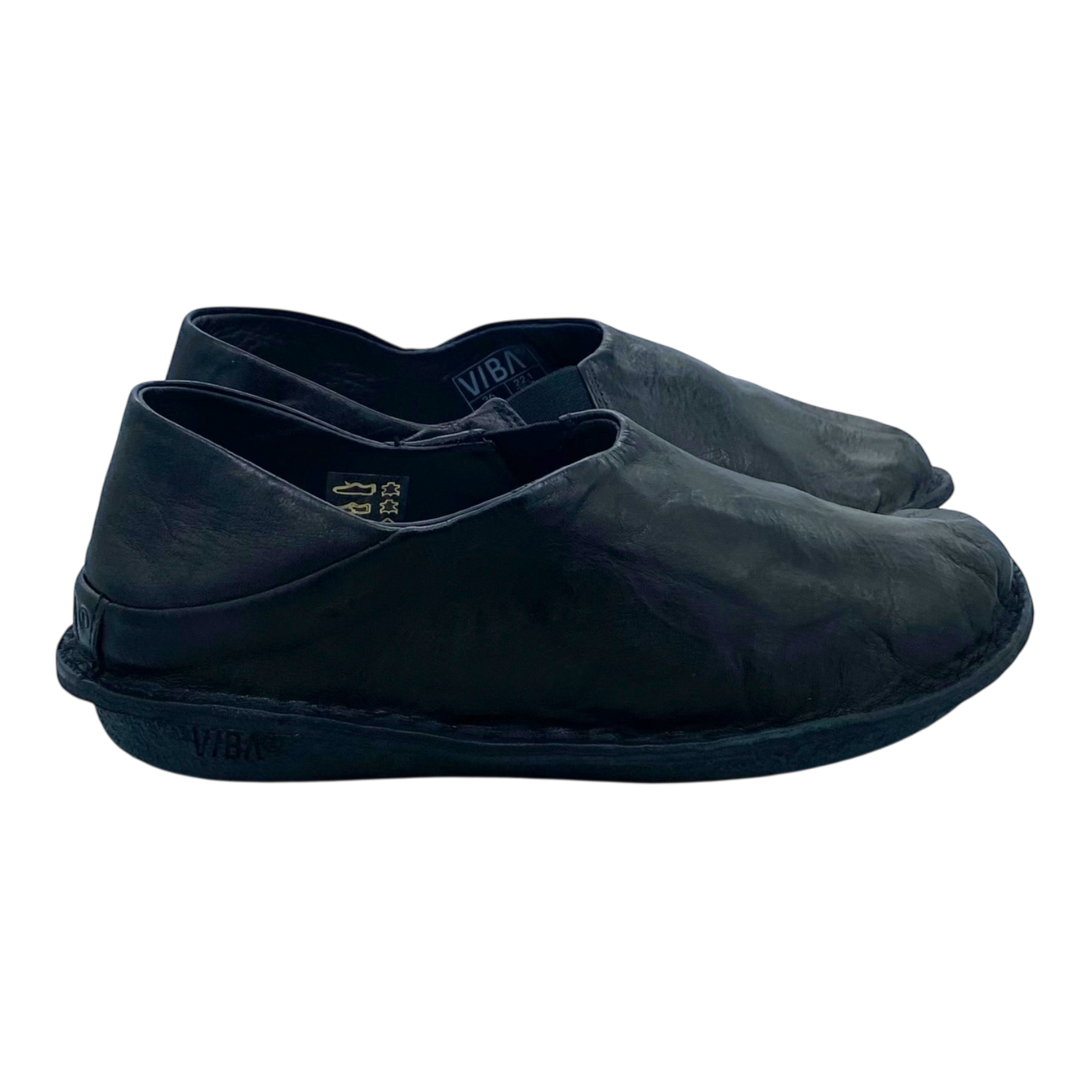 VIBAe Zuma leather shoes, preto black | 36
