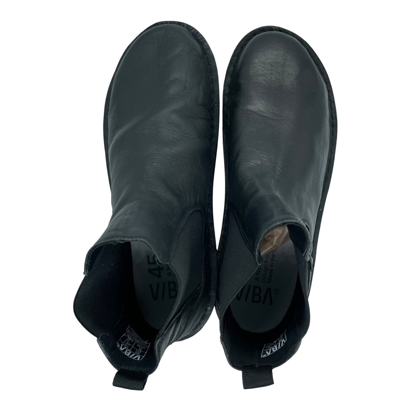 VIBAe Helsinki leather boots, preto black | 45